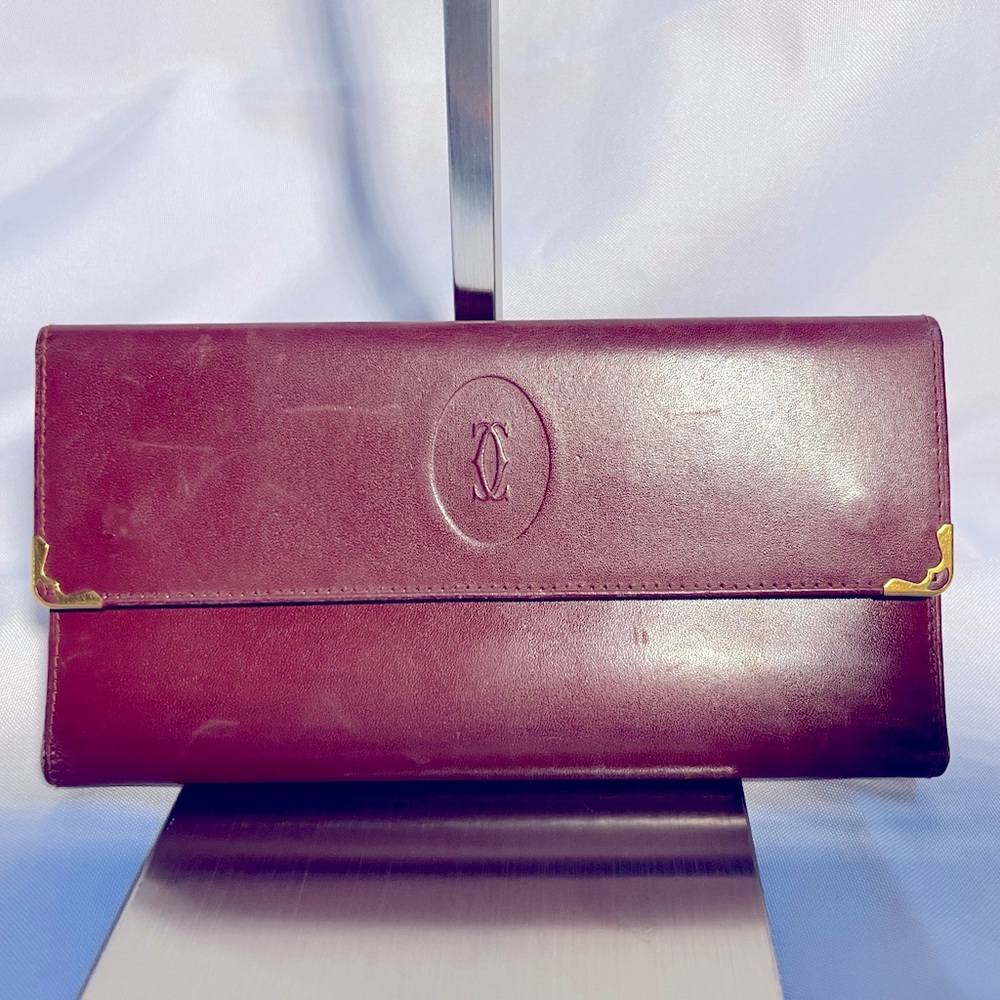 EUC Cartier Paris long wallet